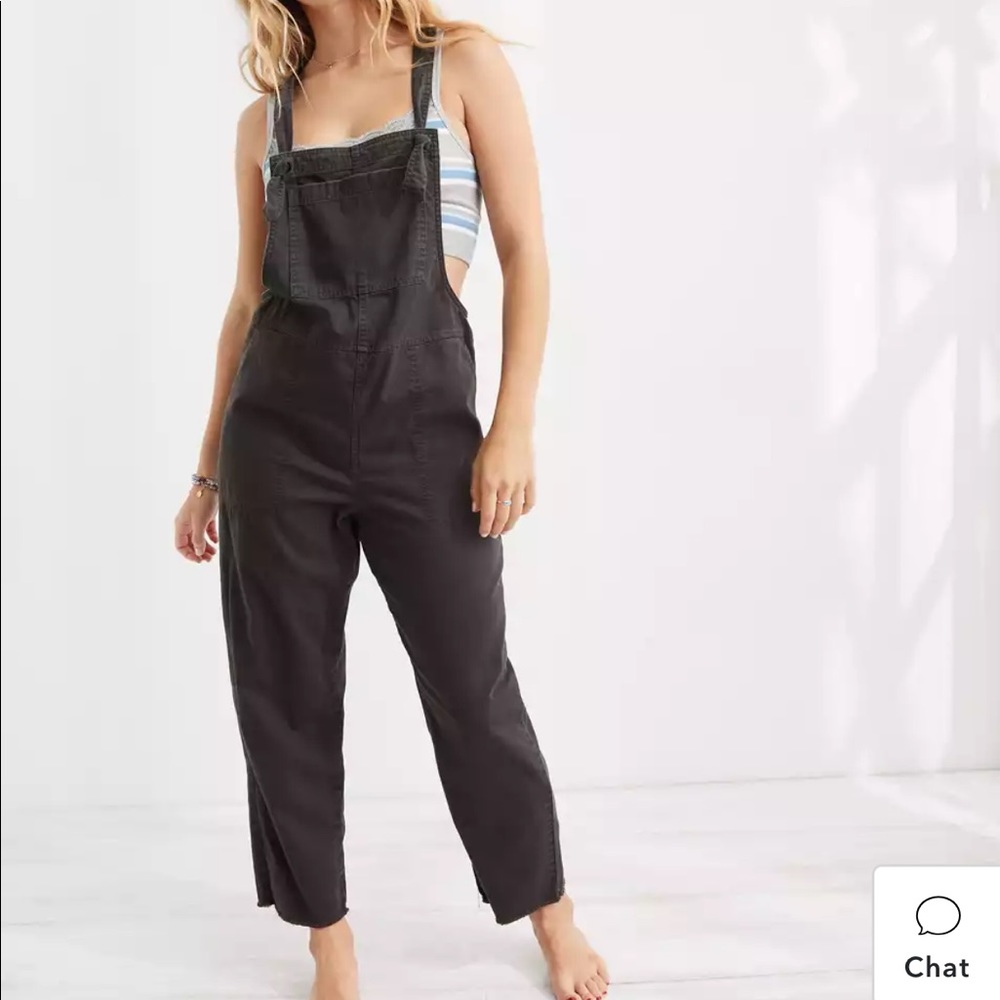 Aerie Twill Overalls NWOT